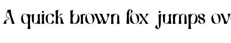 Preview of Bernat Burnoe Regular font