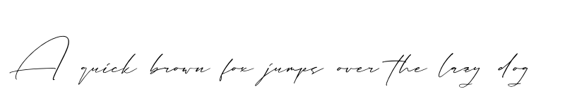 Preview of Bernathia Andalissa Regular font