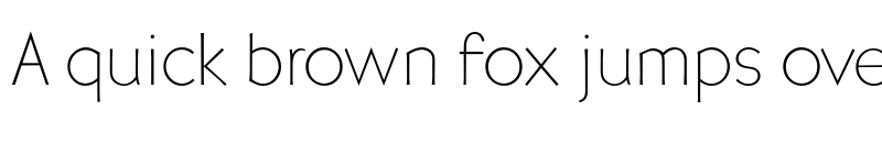 Preview of Bernhard Gothic URW Extra Light font