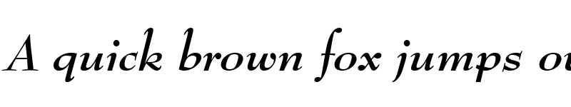 Preview of BernhardMod BT Bold Italic font