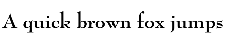 Preview of BernhardMod BT Bold font