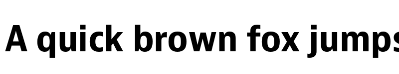 Preview of Bernino Sans Narrow Bold font