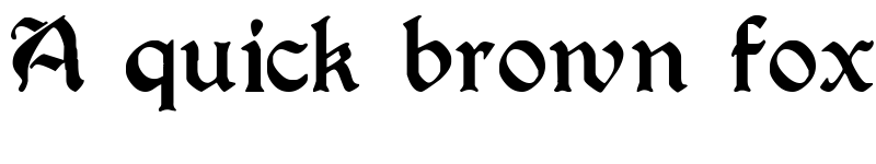 Preview of Berry Rotunda Regular font