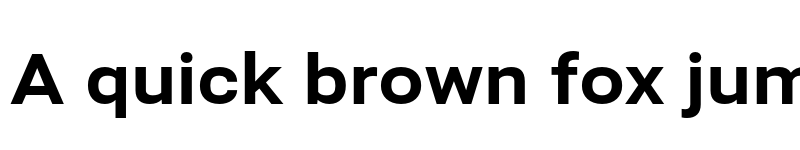 Preview of Bert Sans ExtraBold font