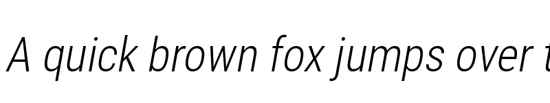 Preview of Bert Sans Light Italic font