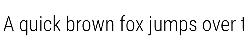 Preview of Bert Sans Light font