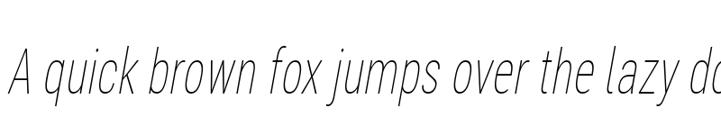 Preview of Bert Sans Thin Italic font