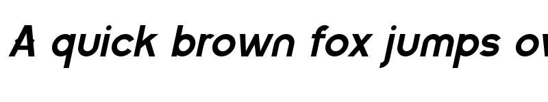 Preview of Bertha Italic font