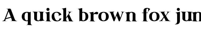 Preview of Bertha Regular font