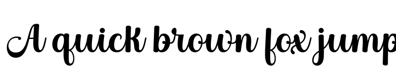 Preview of Bertha Script Regular font