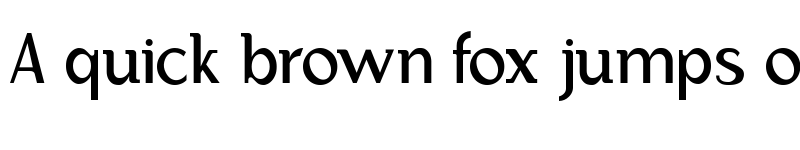 Preview of Bertolt Brecht Regular font