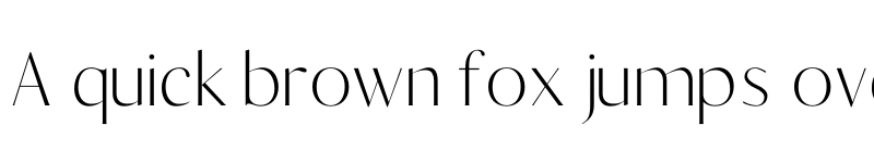 Preview of Berton Light font