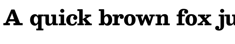 Preview of Besley* Bold font