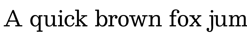 Preview of Besley* Book font