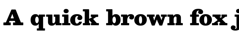 Preview of Besley* Fatface font