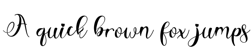 Preview of Best Spring Regular font