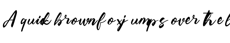 Preview of Besterline Regular font