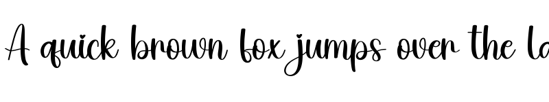 Preview of Bestie Regular font