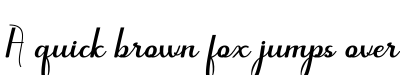 Preview of Betana Script Regular font