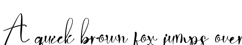 Preview of Bethany Love Regular font