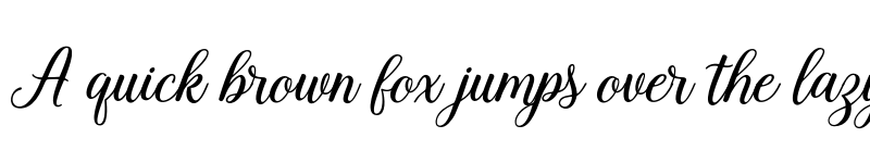 Preview of Bethanya Regular font