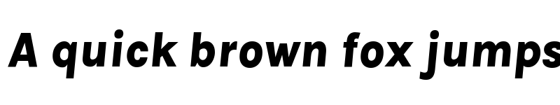 Preview of Betinya Sans ExtraBold Italic font