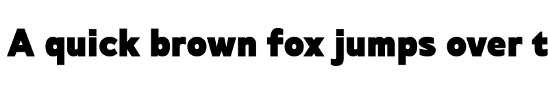 Preview of Betm ExtraBlack font