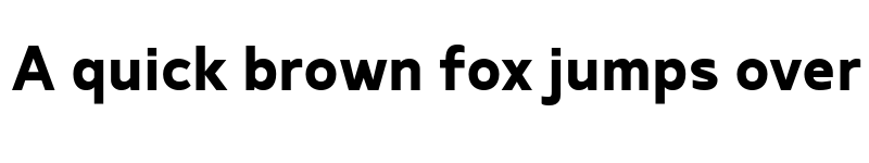 Preview of Betm SemiBold font