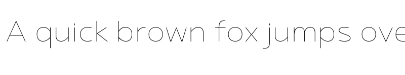 Preview of Betm Thin font