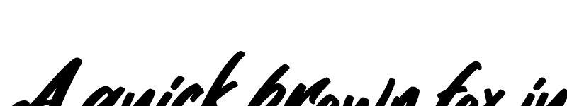Preview of Better Black Italic font