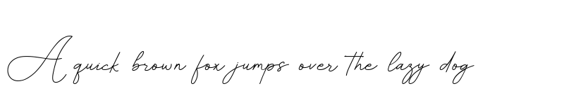 Preview of Better Days Signature Regular font