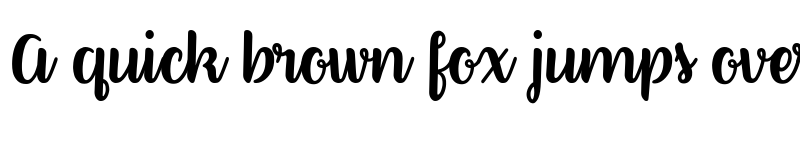 Preview of Better Phoenix Sample Regular font
