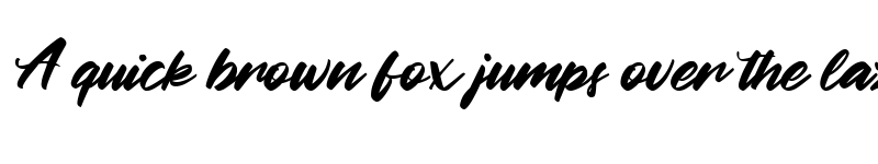 Preview of Betty Finty Regular font