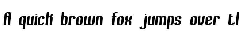 Preview of Bewilder Thick BRK Normal font