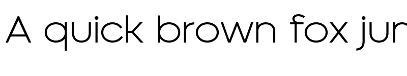 Preview of Bezier Sans Light font