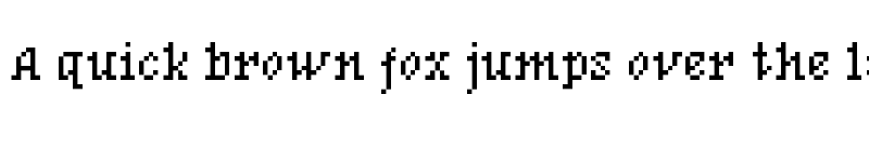 Preview of BF Mnemonika Regular Regular font