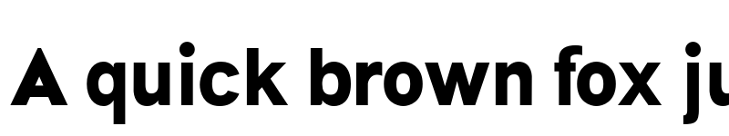 Preview of Bia Demo Sans Low font