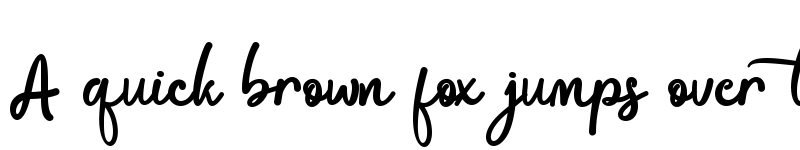 Preview of bialletta Regular font