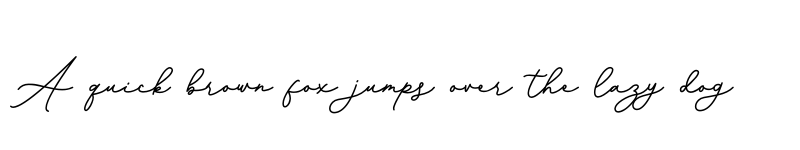 Preview of Bianca Clarinda Regular font