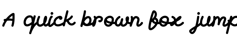 Preview of Biban Bold font