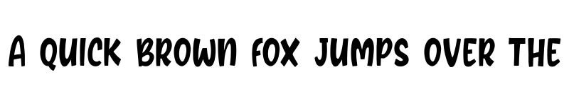 Preview of Biber Bread Regular font