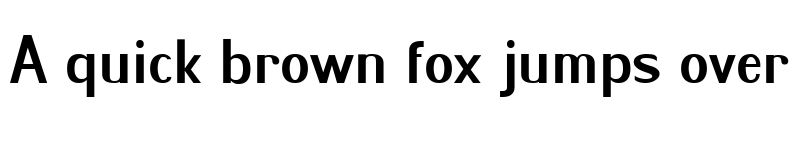 Preview of BIBURY Regular font