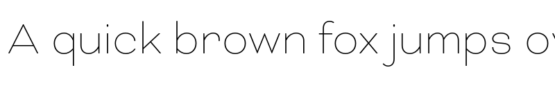 Preview of Bicyclette Thin font