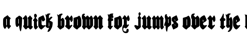 Preview of Bierg?rten Condensed Condensed font