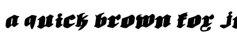 Preview of Bierg?rten Rotalic Expanded Rotalic Expanded font