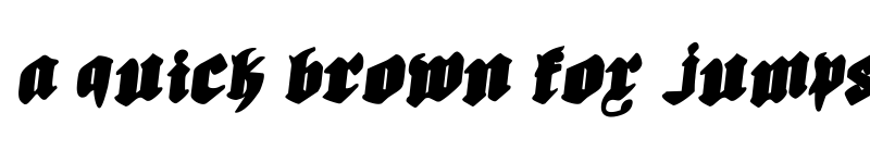 Preview of Bierg?rten Rotalic Rotalic font