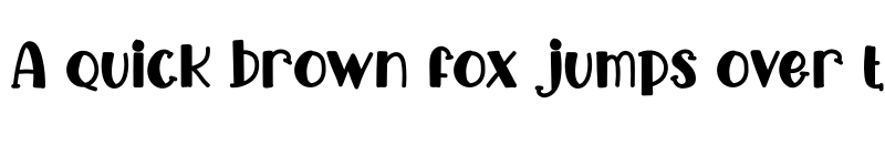 Preview of Big Babol Regular font
