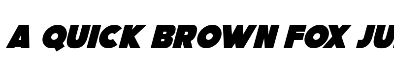 Preview of Big Black Bear Italic font