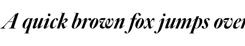 Preview of Big Caslon CC Black Italic font