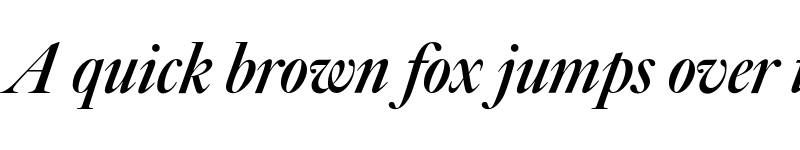 Preview of Big Caslon CC Bold Italic font